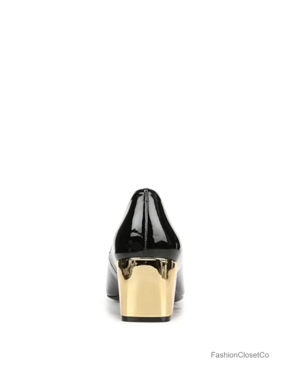 Naturalizer Karina Women's Square Toe Block Heel Pumps - Leather Upper